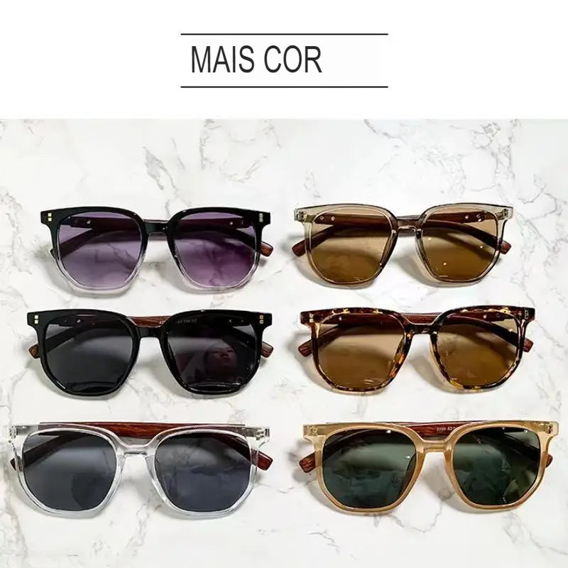 Óculos de Sol Vintage de Madeira