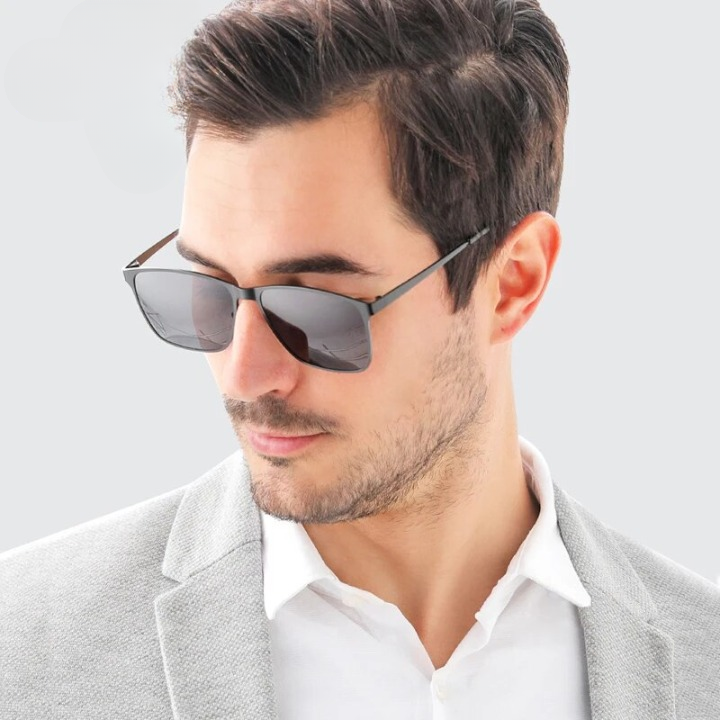 Óculos de Sol Masculino Anti-reflexo Polarizado